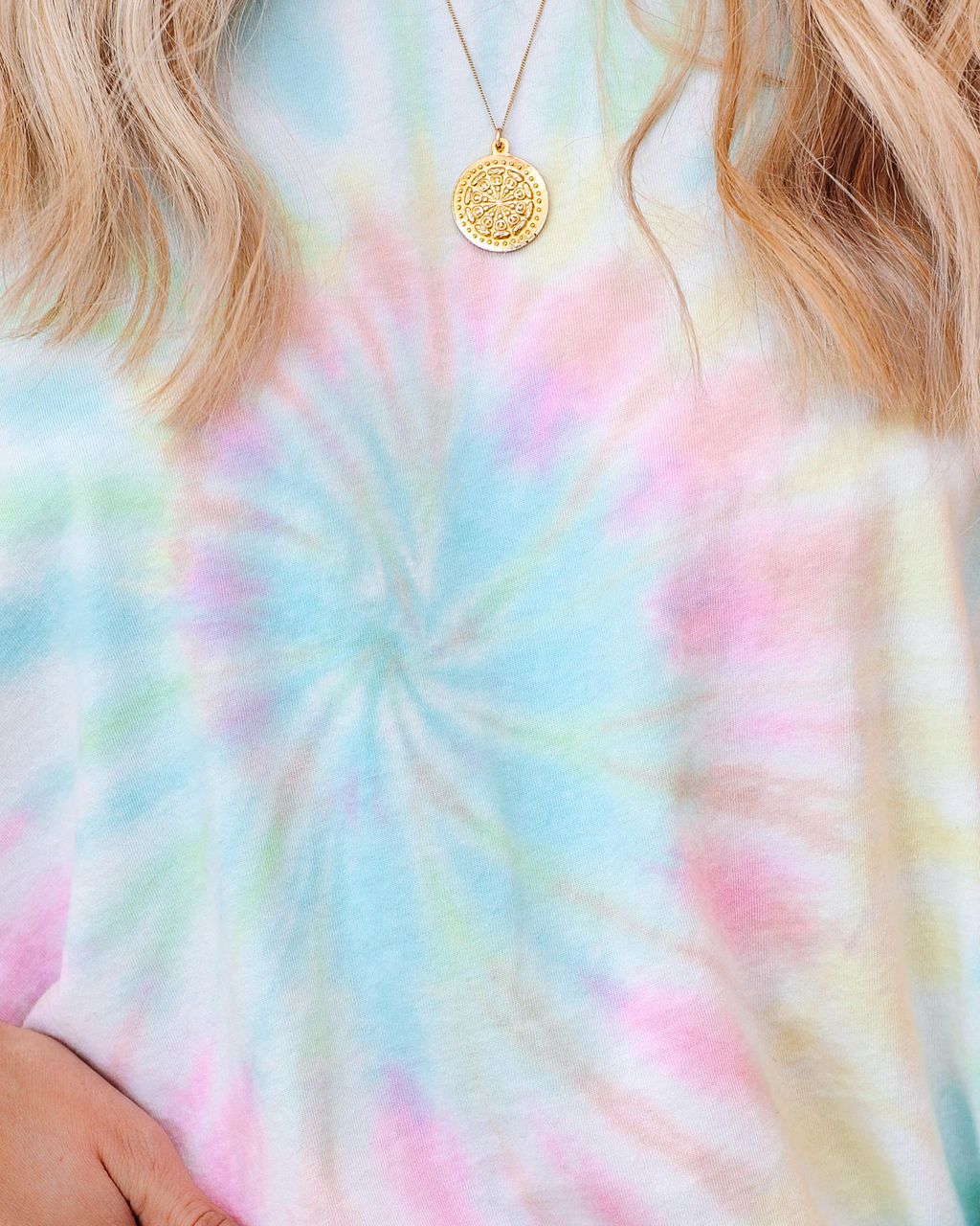 PREORDER - Silly Me Cotton Tie Dye Knit Top